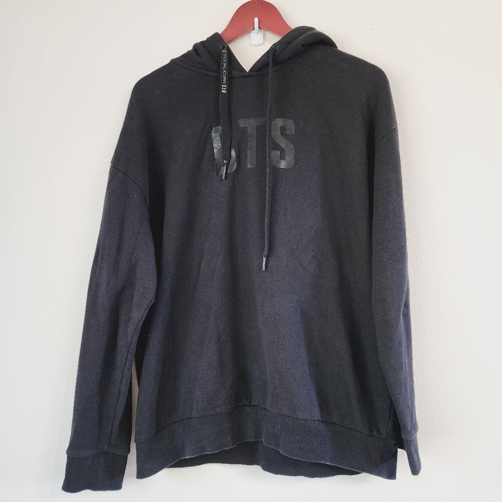 BTS Hoodie Mens Sz L Map of The Soul KPop Korean Boy Band Tour Official Merch